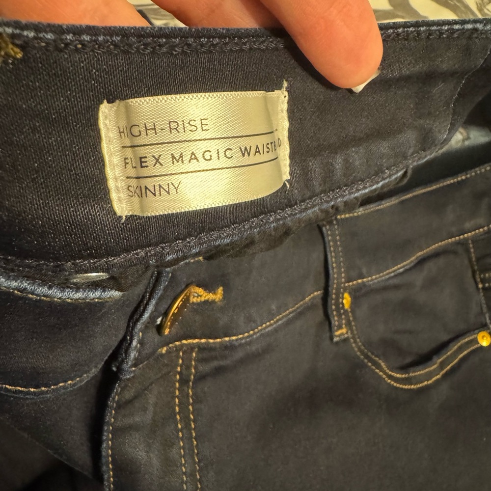 Lane Bryant Dark Blue Women's Jeggings - Picture 5 of 5